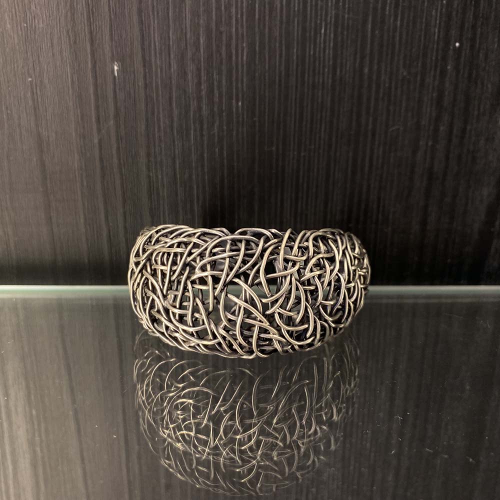 Niteg – handcrafted 92.5 sterling silver kada by My Motifs