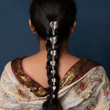 Kruv – handcrafted 92.5 sterling silver hair pin by My Motifs