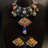 Tirika – handcrafted dual-tone 92.5 sterling silver necklace by My Motifs