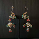 Amoli – handcrafted 92.5 sterling silver earrings by My Motifs