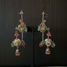 Amoli – handcrafted 92.5 sterling silver earrings by My Motifs
