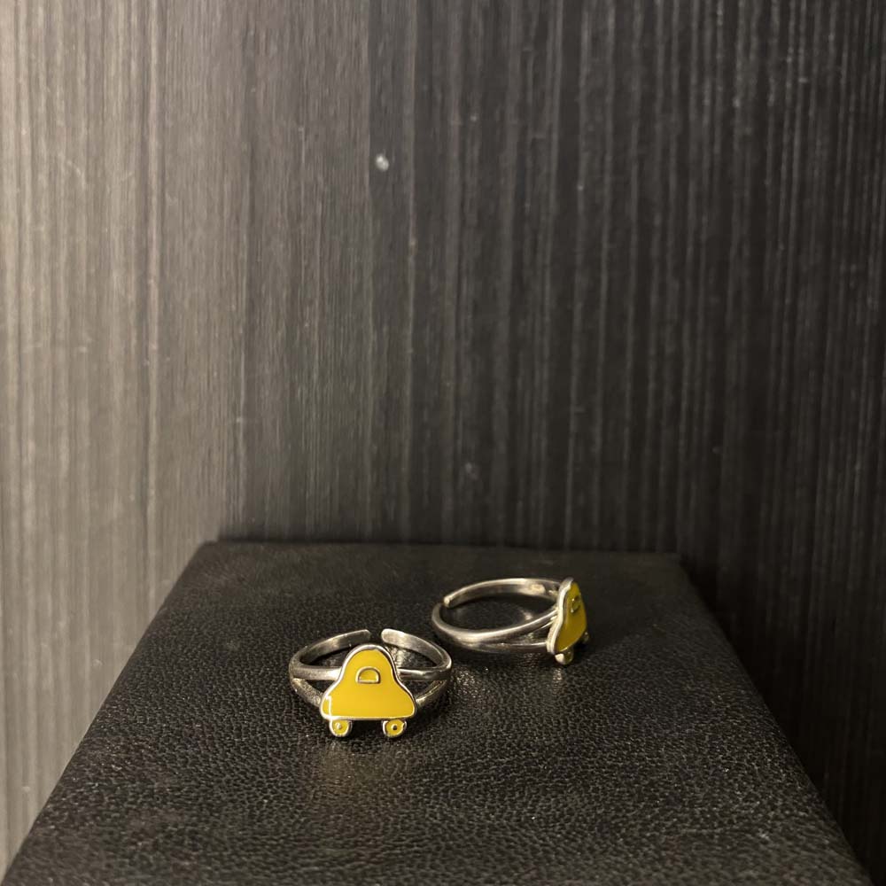 Navv – handcrafted 92.5 sterling silver toe ring by My Motifs