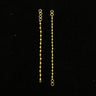 Isana – handcrafted dual-tone 92.5 sterling silver ear chain by My Motifs