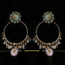 Vaidha – handcrafted 92.5 sterling silver earrings by My Motifs