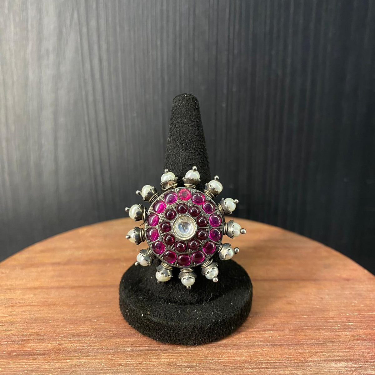 Krunj – handcrafted 92.5 sterling silver ring by My Motifs