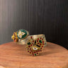 Unska – handcrafted dual-tone 92.5 sterling silver bracelet by My Motifs