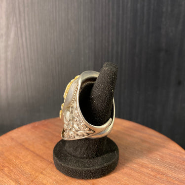 Rathin – handcrafted 92.5 sterling silver ring by My Motifs, view 4