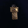 Dalaja – handcrafted gold-tone 92.5 sterling silver pendant by My Motifs