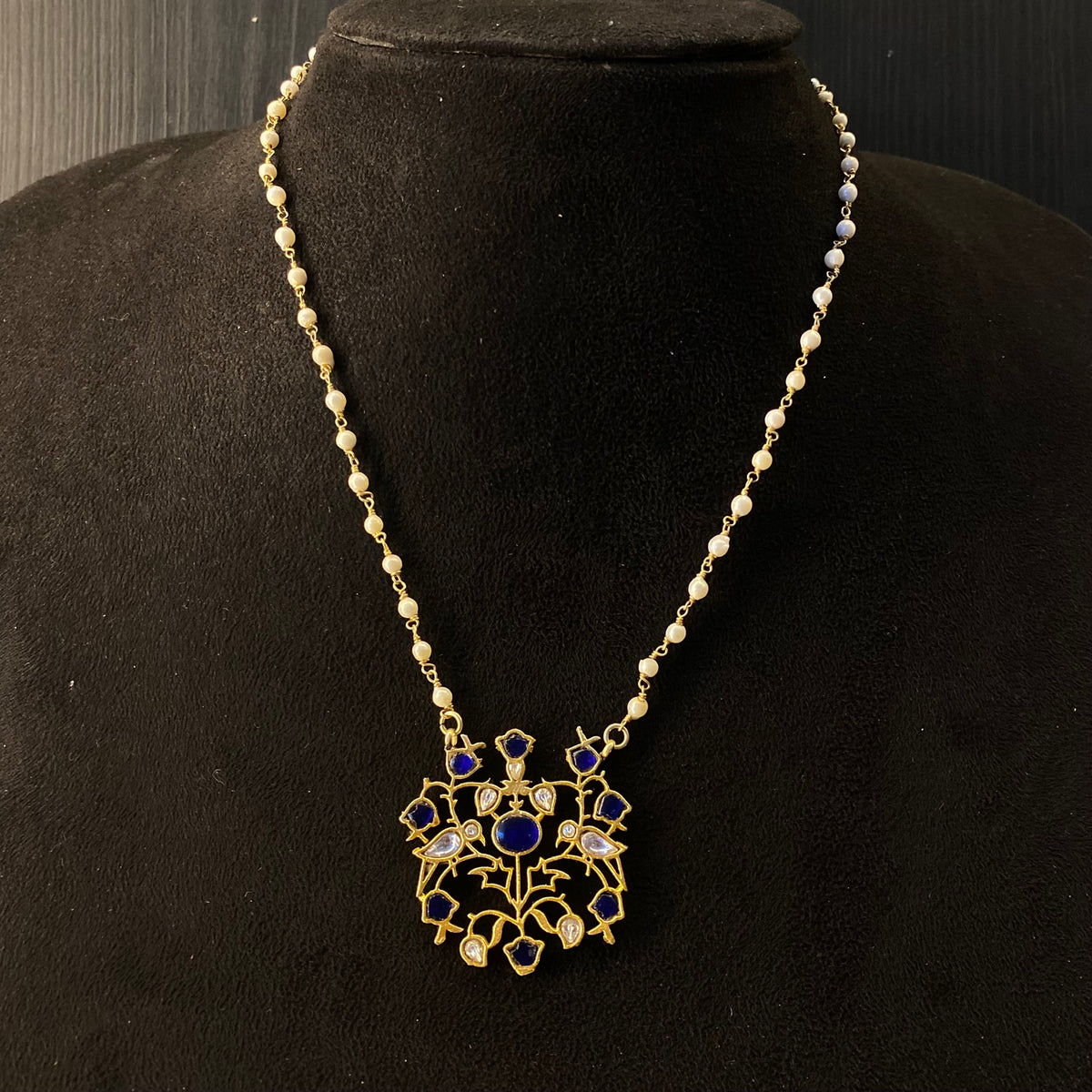 Aruha – handcrafted 92.5 sterling silver necklace by My Motifs