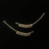 Mrina – handcrafted 92.5 sterling silver ear chain by My Motifs