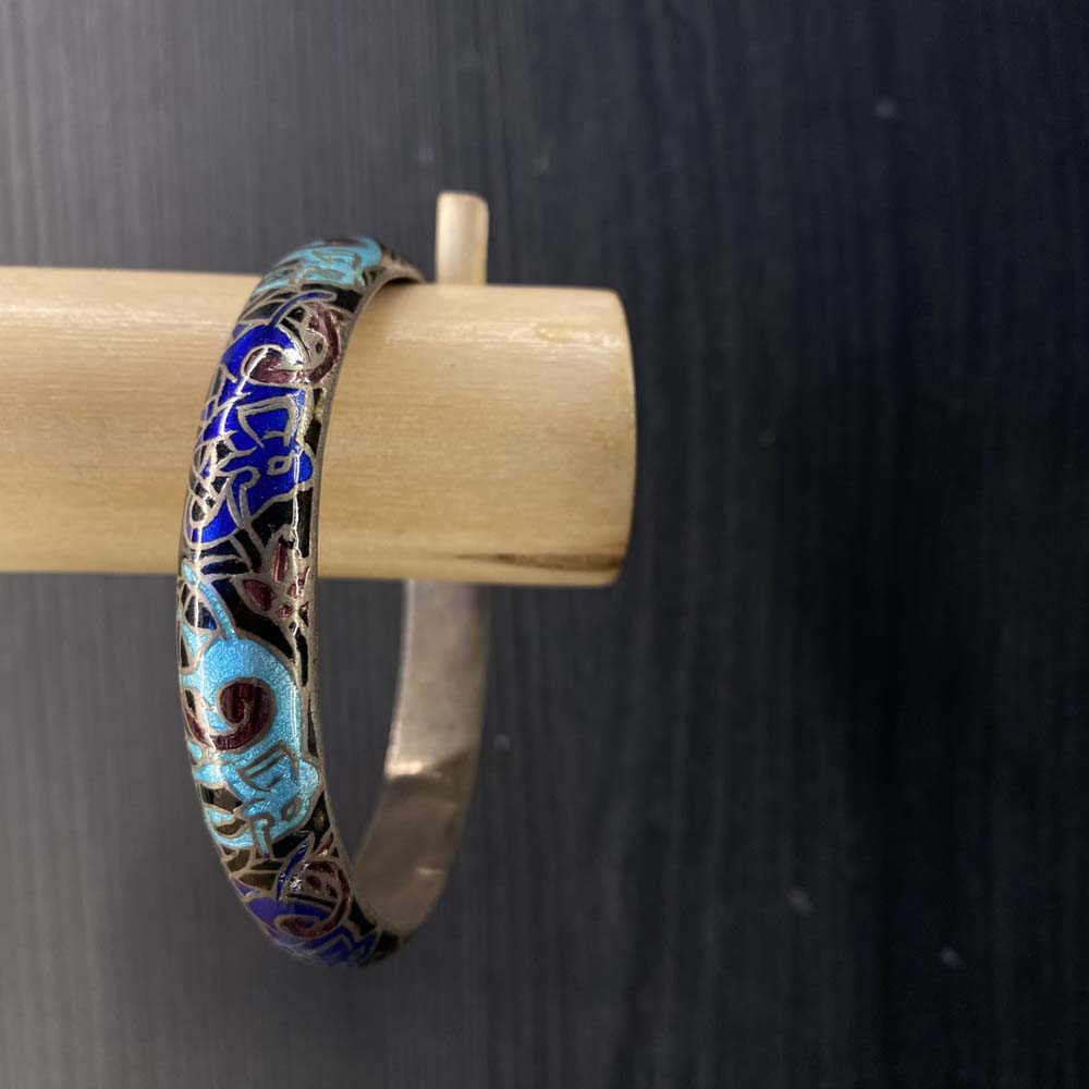 Etak – handcrafted 92.5 sterling silver bangle by My Motifs