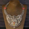 Ornate Goddess Choker – handcrafted 92.5 sterling silver choker by My Motifs