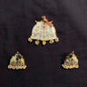 Vijesa – handcrafted gold-tone 92.5 sterling silver pendant by My Motifs