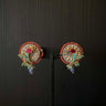 Niam – handcrafted dual-tone 92.5 sterling silver earrings by My Motifs