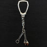 Silver Tools Keychain – handcrafted 92.5 sterling silver keychain by My Motifs