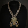 Mehar – handcrafted dual-tone 92.5 sterling silver necklace by My Motifs