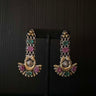 Pusti – handcrafted dual-tone 92.5 sterling silver earrings by My Motifs