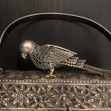 Ansik – handcrafted 92.5 sterling silver purse by My Motifs, view 2