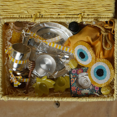 The Curated Blessings Hamper 925 sterling silver gift hamper, view 2 - My Motifs