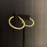 Nabha – handcrafted gold-tone 92.5 sterling silver earrings by My Motifs