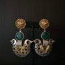 Dwij – handcrafted 92.5 sterling silver earrings by My Motifs