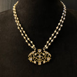 Atava – handcrafted gold-tone 92.5 sterling silver necklace by My Motifs
