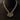 Atava handcrafted silver necklace with gold tone,  silver necklace