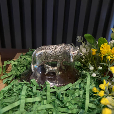 Kamadhenu Silver Blessings Hamper – silver Kamadhenu cow gift hamper by My Motifs, view 2