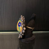 Namasya – handcrafted 92.5 sterling silver ring by My Motifs, view 2