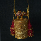 Triam – handcrafted gold-tone 92.5 sterling silver purse by My Motifs, view 2