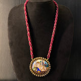 Tavran – handcrafted gold-tone 92.5 sterling silver necklace by My Motifs