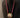 Tavran handcrafted silver necklace with gold tone,  silver necklace