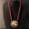 Tavran – handcrafted gold-tone 92.5 sterling silver necklace by My Motifs