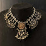 Sarajh – handcrafted dual-tone 92.5 sterling silver necklace by My Motifs
