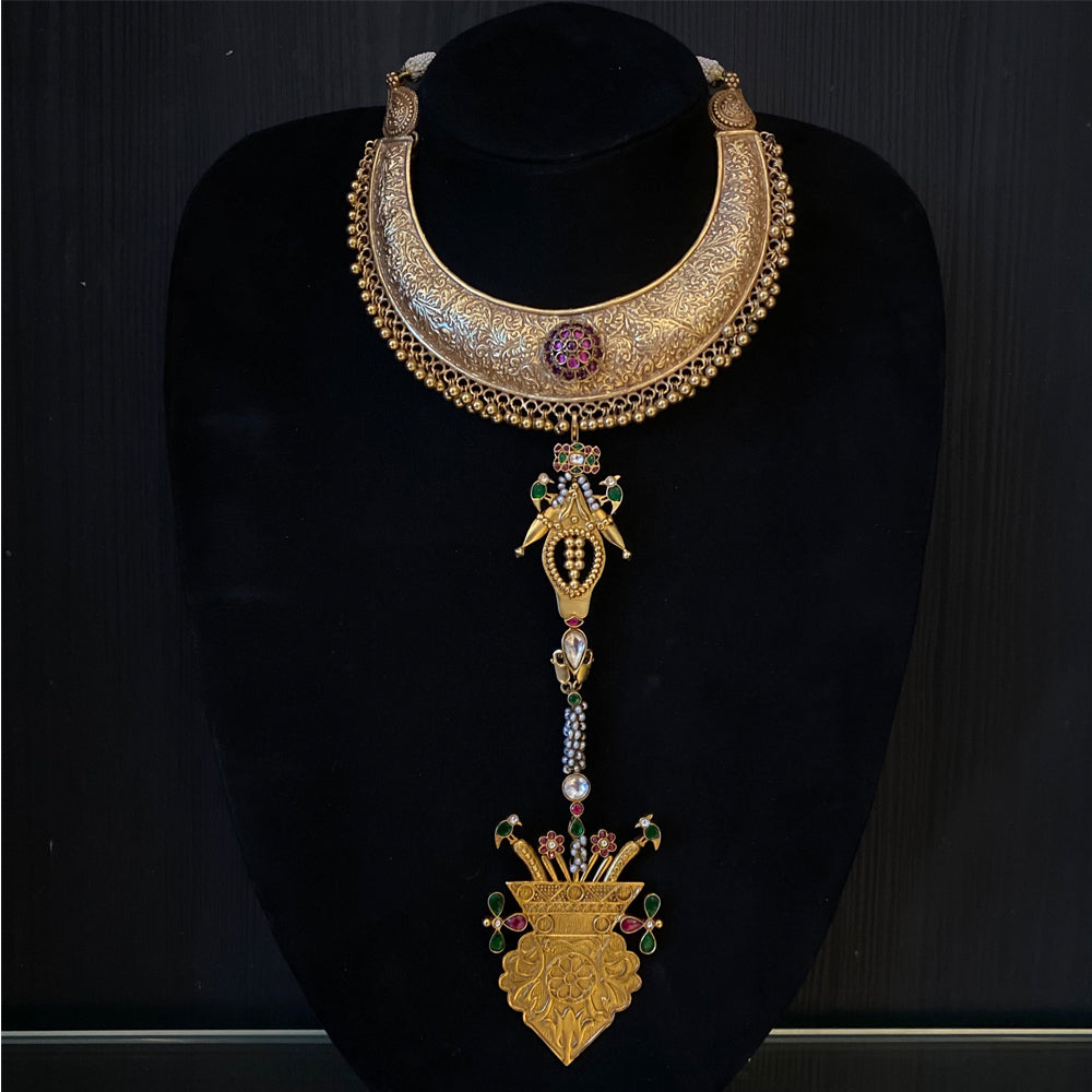 Vara – handcrafted 92.5 sterling silver necklace by My Motifs