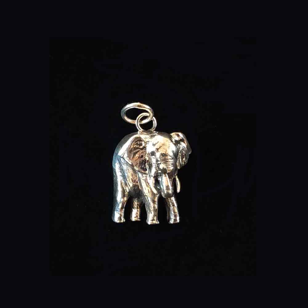 Haathi Pendant – handcrafted 92.5 sterling silver pendant by My Motifs