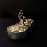 Silver Roli Chawal Container – handcrafted 92.5 sterling silver roli chawal box by My Motifs
