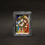 Radha Krishan Frame – handcrafted 92.5 sterling silver photo frame by My Motifs