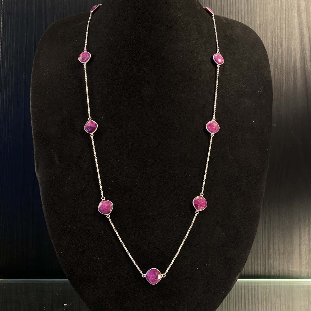 Ashi – handcrafted 92.5 sterling silver necklace by My Motifs