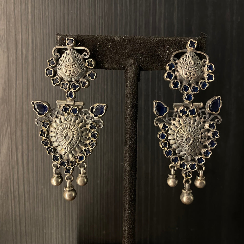 Krim – handcrafted 92.5 sterling silver earrings by My Motifs