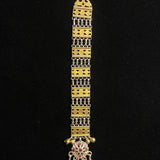 Dvaitt – handcrafted dual-tone 92.5 sterling silver mang tikka by My Motifs, view 2