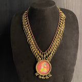 Alin – handcrafted gold-tone 92.5 sterling silver necklace by My Motifs