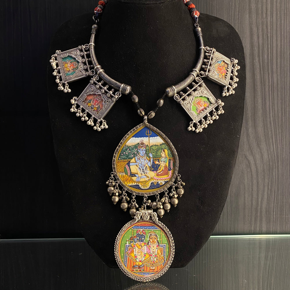 Vodita – handcrafted 92.5 sterling silver necklace by My Motifs