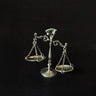 Silver Scale Of Justice – handcrafted 92.5 sterling silver showpiece by My Motifs