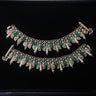 Nanda – handcrafted 92.5 sterling silver anklet by My Motifs