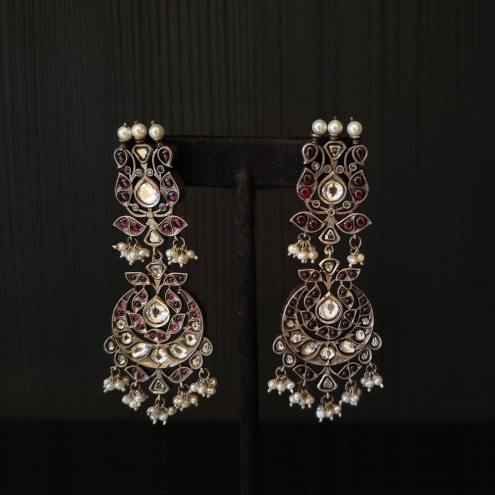 Karpani – handcrafted 92.5 sterling silver earrings by My Motifs