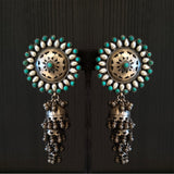 Iksra – handcrafted 92.5 sterling silver earrings by My Motifs