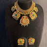 Dhiyasa – handcrafted dual-tone 92.5 sterling silver necklace by My Motifs