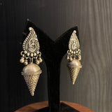 Avir – handcrafted 92.5 sterling silver earrings by My Motifs, view 2