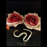 Solid Swirl Arc Bracelet – handcrafted 92.5 sterling silver bracelet by My Motifs
